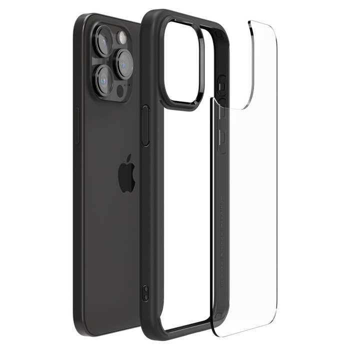 Etui iPhone 15 Pro Max Spigen Ultra Hybrid Matte Black Case