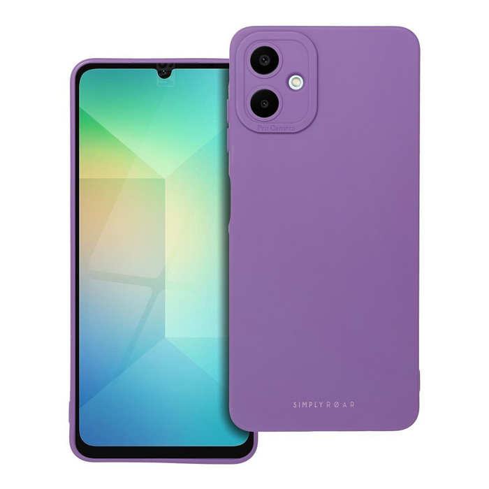 ROAR futerał LUNA do SAMSUNG A06 Fioletowy