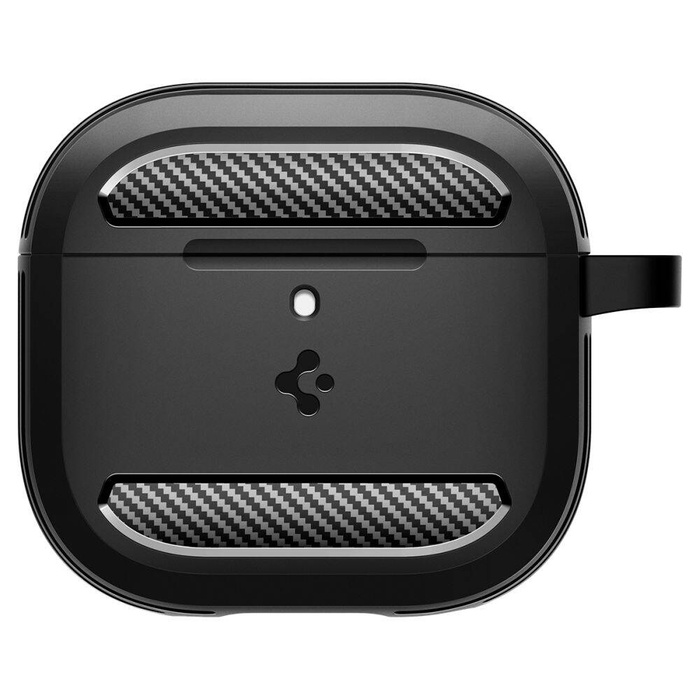 ETUI SPIGEN RUGGED ARMOR APPLE AIRPODS 4 MATTE BLACK