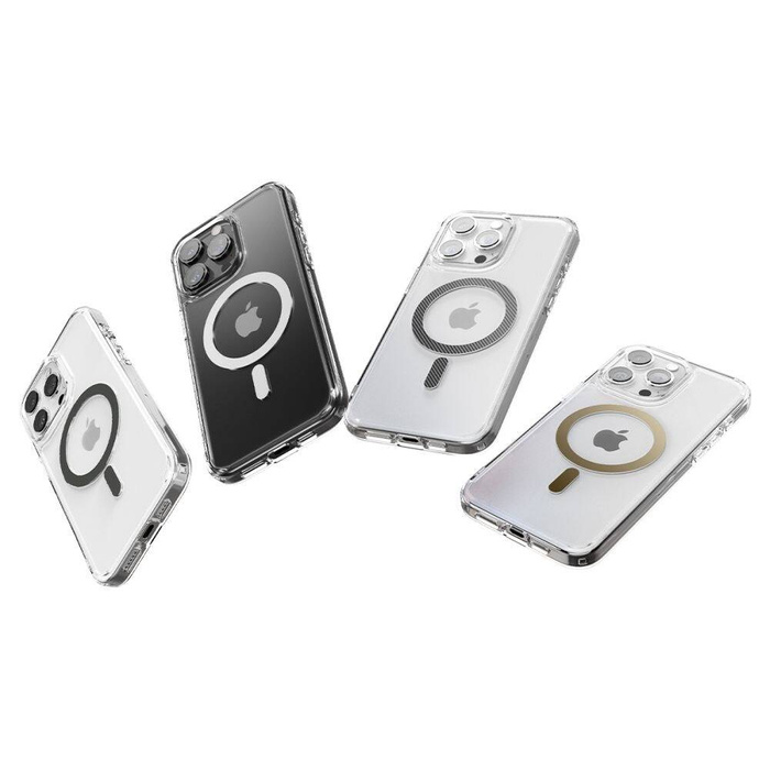 Etui iPhone 15 Pro Max Spigen Ultra Hybrid Mag Magsafe White/clear