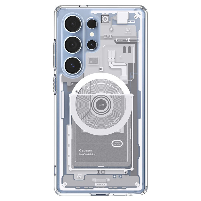 Etui SPIGEN ULTRA HYBRID MAG MAGSAFE GALAXY S25 ULTRA ZERO ONE WHITE
