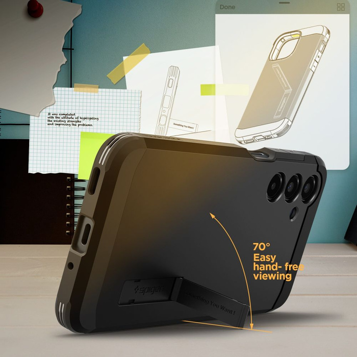 ETUI SPIGEN TOUGH ARMOR GALAXY A16 4G / 5G BLACK