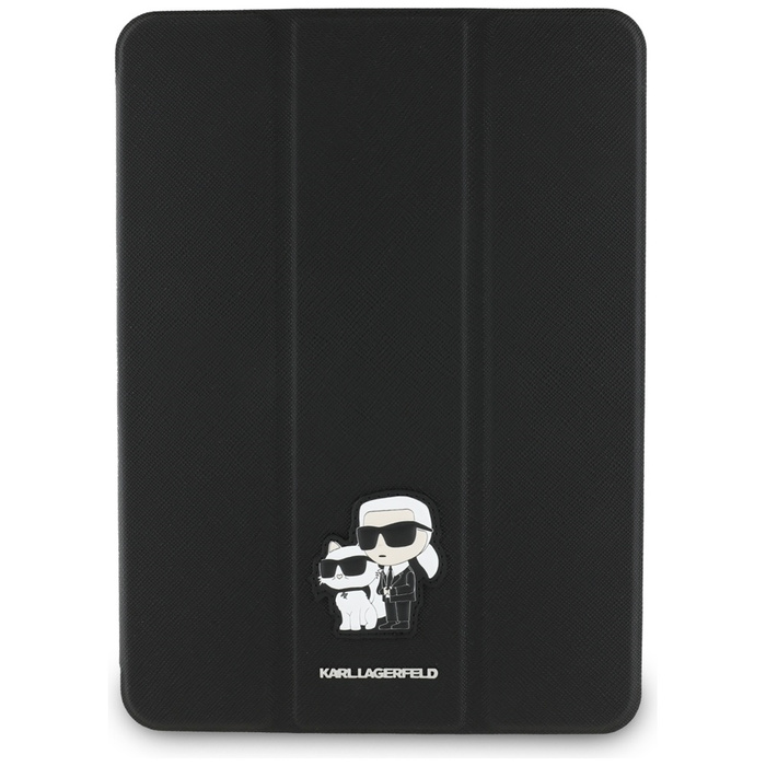 Karl Lagerfeld KLFC11RM24SAKCK iPad Air   11" 2024 Book Cover czarny/black Saffiano Magnetic Karl &Choupette