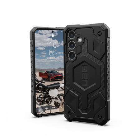 Etui UAG Monarch Pro - obudowa ochronna do Samsung Galaxy S24 5G z wbudowanym modułem magnetycznym (carbon fiber) Case
