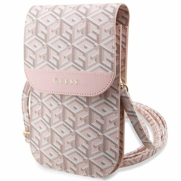 Guess Torebka GUWBHGCFSEP różowy/pink GCube Stripe