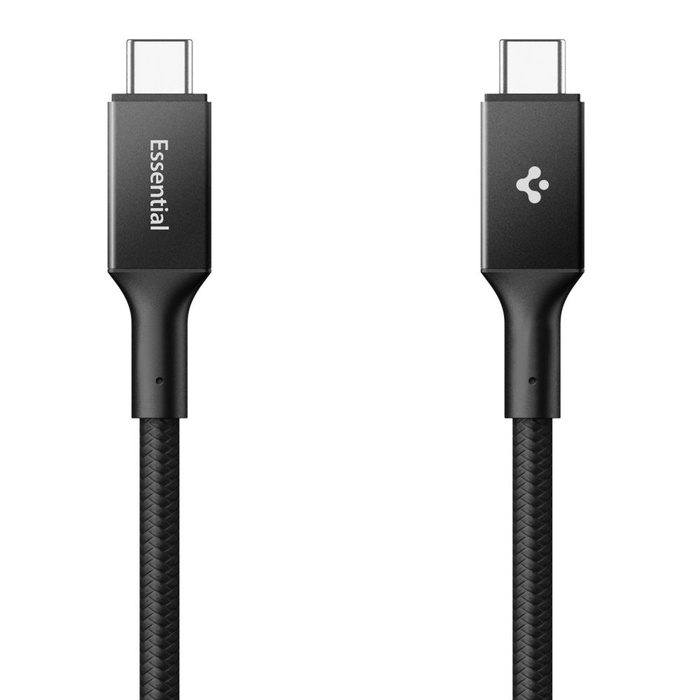 KABEL USB-C SPIGEN EB24015CC ESSENTIAL 240W 150CM CZARNY