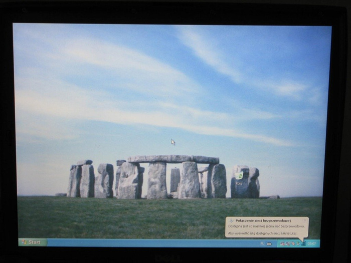 Klapa Oryginał  Matryca 14 XGA Do DELL D600 Odciśnięcia