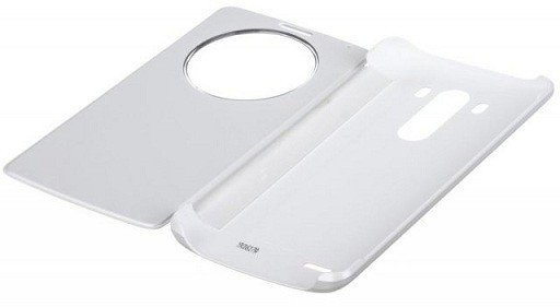 Etui LG G3S Quick Window Case CCF-490G Oryginalne Biały