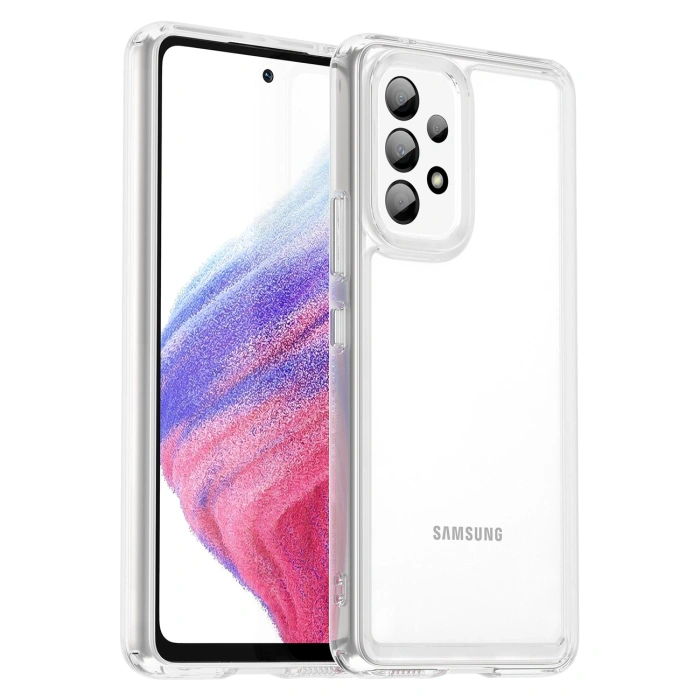 Outer Space Case etui Samsung Galaxy A53 5G pokrowiec z elastyczną ramką przezroczyste