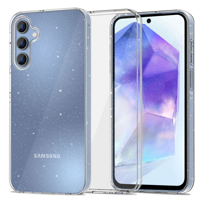 Etui Tech-protect Flexair Samsung Galaxy A55 5g Glitter Case