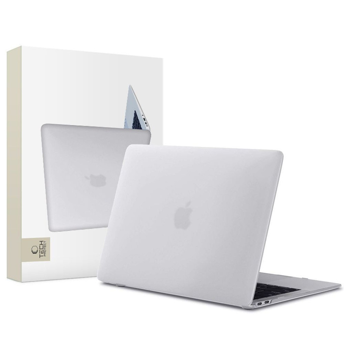 Etui TECH-PROTECT Smartshell Macbook Air 13 2018 Matte Clear Przeźroczyste Case