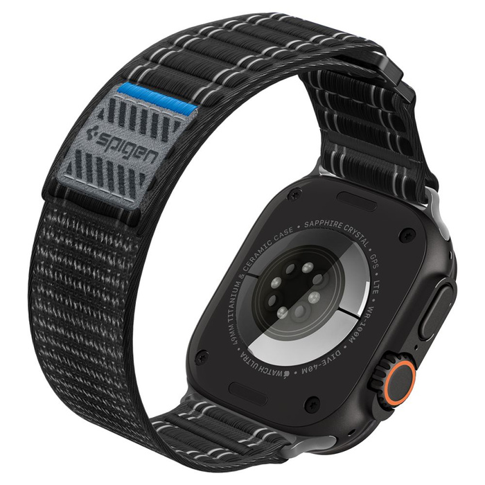 PASEK SPIGEN APPLE WATCH 8 / 9 / 10 / 11 / SE / ULTRA (44 / 45 / 46 / 49 MM) WBF0 BAND BLACK