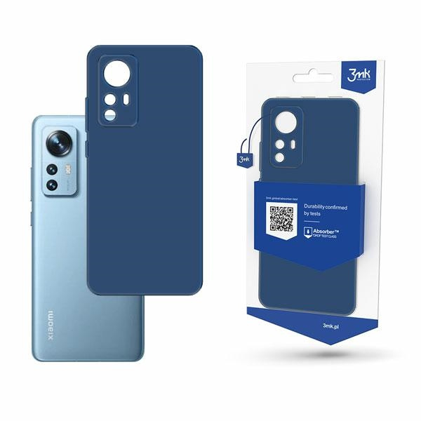 Etui 3MK Xiaomi 12 12X Matt Niebieski Case