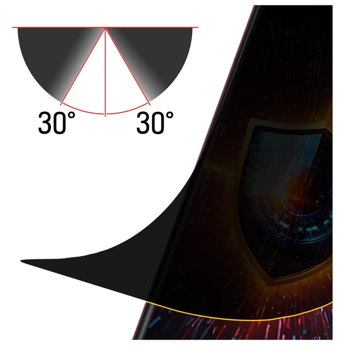 Folia prywatyzująca 3MK Silky Matt        Privacy do Samsung Galaxy S23 Ultra