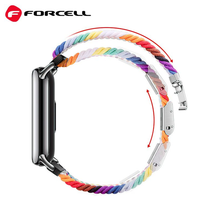 FORCELL F-DESIGN FX5 pasek do XIAOMI Mi Band 8 mix kolorów