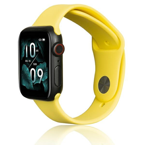 Beline pasek Apple Watch Silicone38/40/41mm żółty /yellow