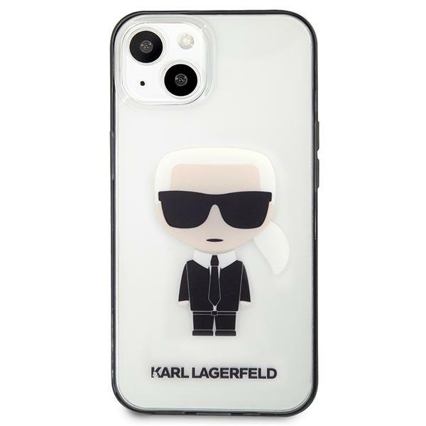 Etui KARL LAGERFELD Apple iPhone 13 Mini Ikonik Karl Bezbarwny Case