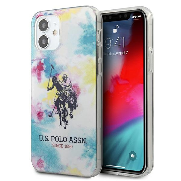 Etui US POLO Apple iPhone 12 Mini Tie & Dye Collection USHCP12SPCUSML Wielokolorowy Case