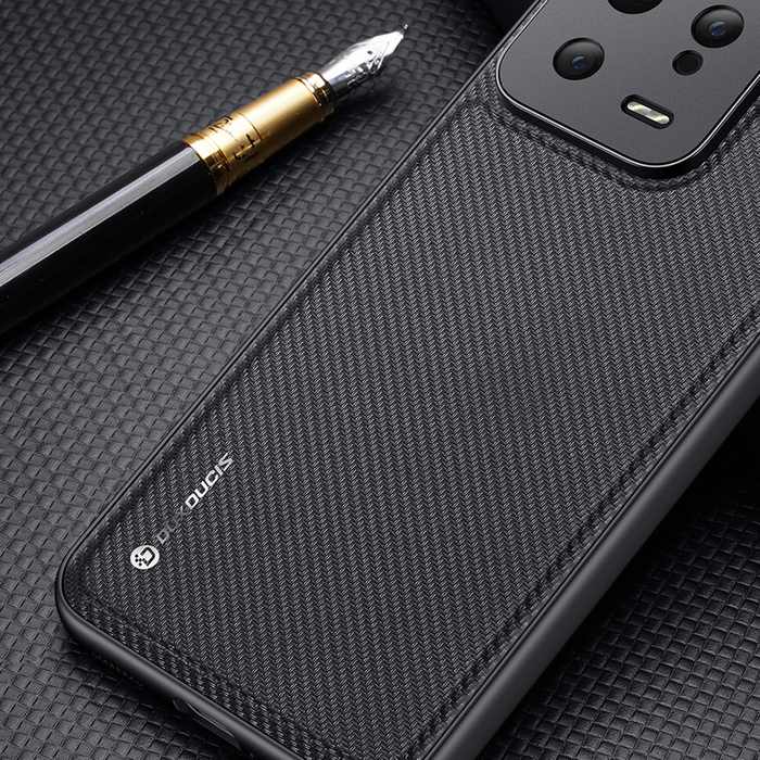 Etui Dux Ducis Fino etui do Xiaomi 13 pokrowiec z silikonową ramką szare Case