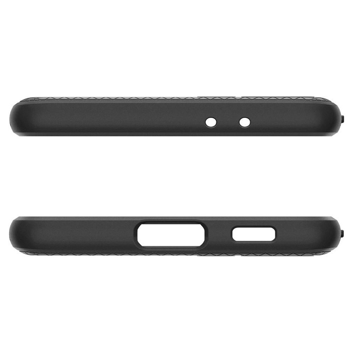 ETUI SPIGEN Galaxy S21 Liquid Air Matte Black Czarne Case