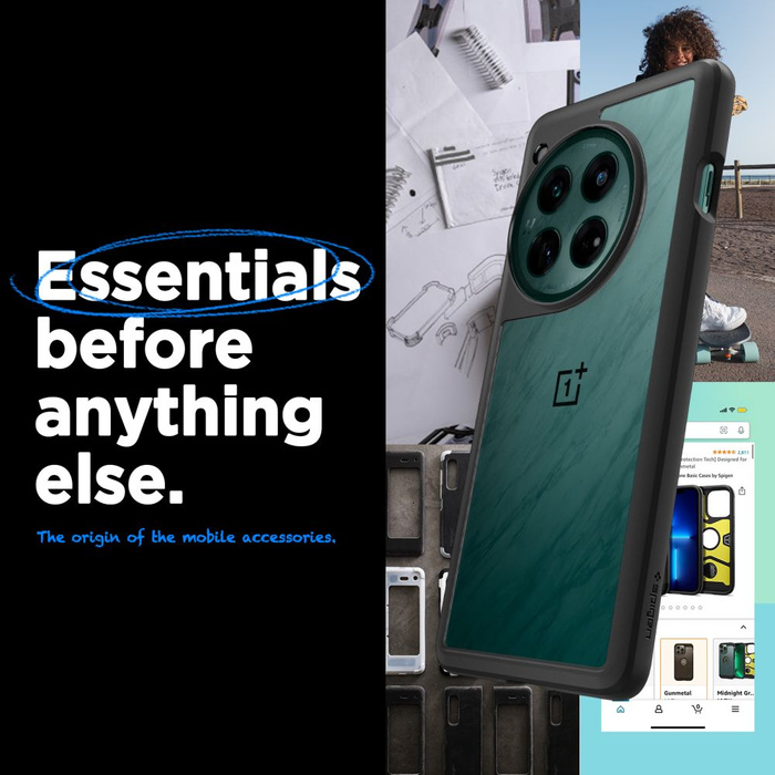 Etui Spigen Ultra Hybrid Oneplus 12 Matte Black