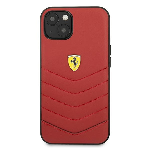 Etui FERRARI Apple iPhone 13 Off Track Quilted Czerwony Hardcase