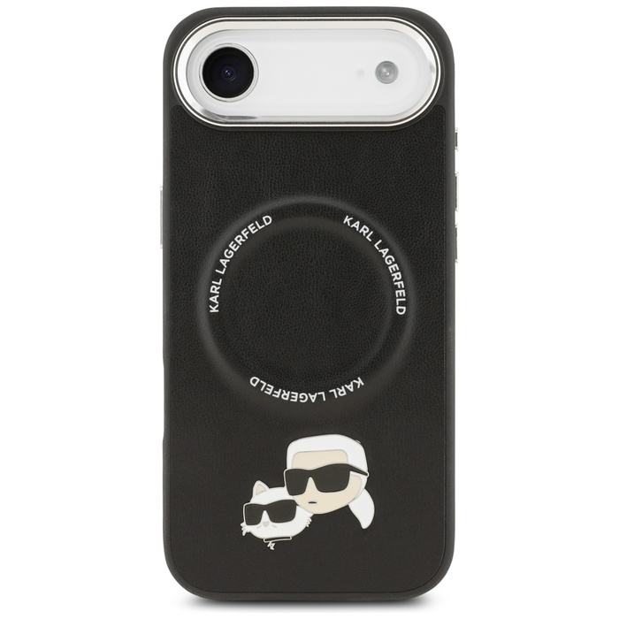 Etui Karl Lagerfeld Karl & Choupette     Pins MagSafe do iPhone Air czarny