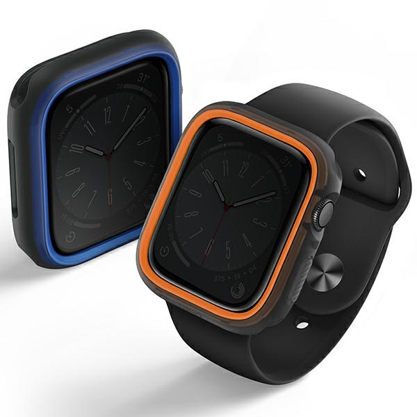 Etui UNIQ Moduo Apple Watch Series  4/5/6/7/8/SE/SE2 44/45mm pomarańczowy-niebieski/orange-blue Case