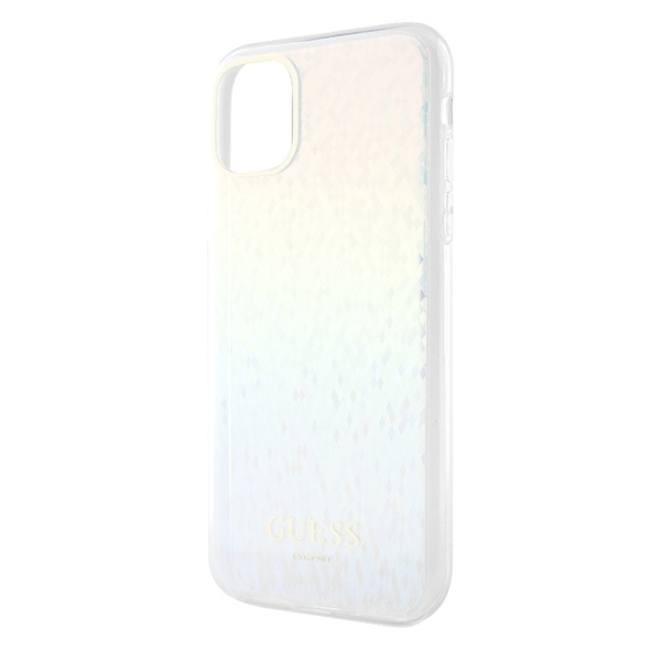 Etui Guess GUHCN61HDECMI iPhone 11 / Xr 6.1" wielokolorowy hardcase IML Faceted Mirror Disco Iridescent Case