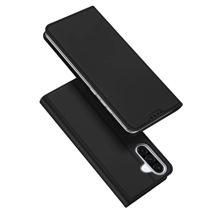 Etui Dux Ducis Skin Pro na Samsung Galaxy A36 5G / A56 5G z klapką i miejscem na kartę - czarne