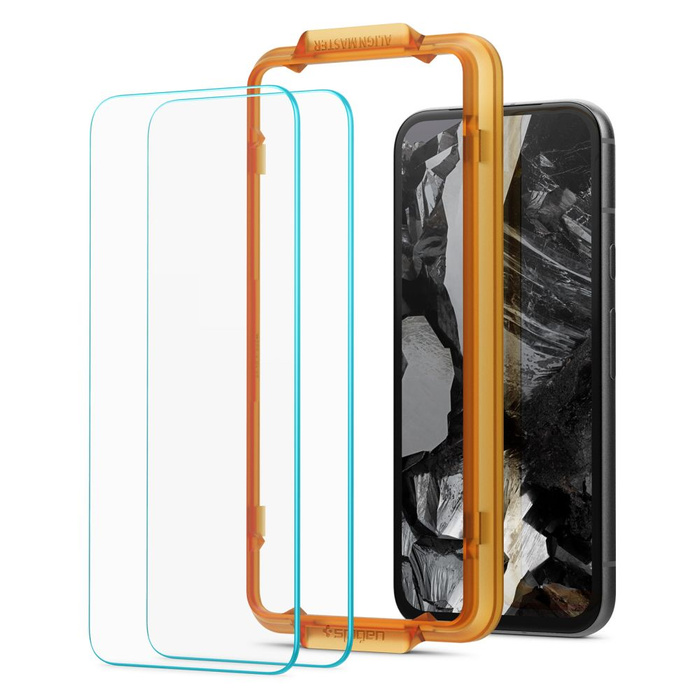 SZKŁO HARTOWANE SPIGEN ALM GLAS.TR 2-PACK GOOGLE PIXEL 8A CLEAR