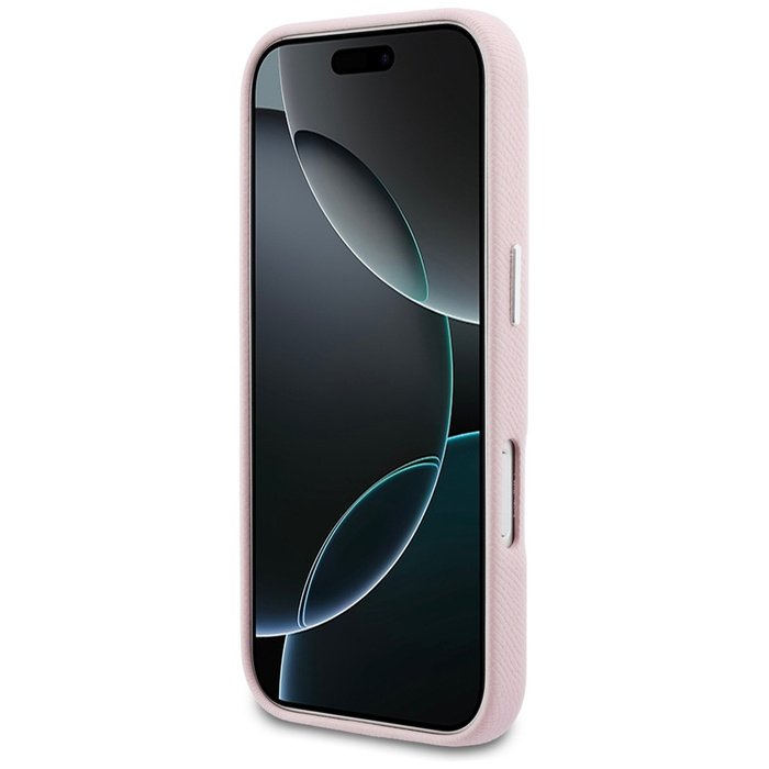 Etui Karl Lagerfeld Karl Head Logo       MagSafe do iPhone 17 Pro różowy