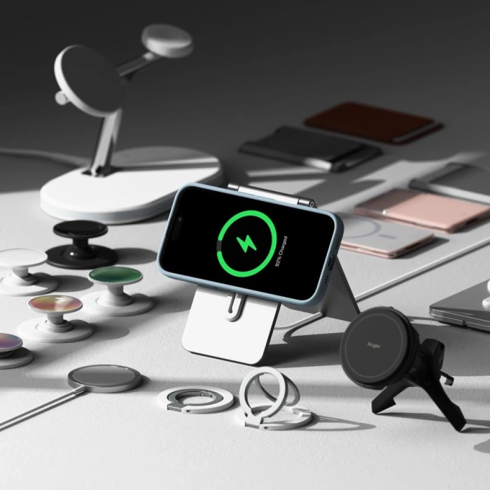 Etui RINGKE SILICONE MAGNETIC MAGSAFE IPHONE 16 BLUE