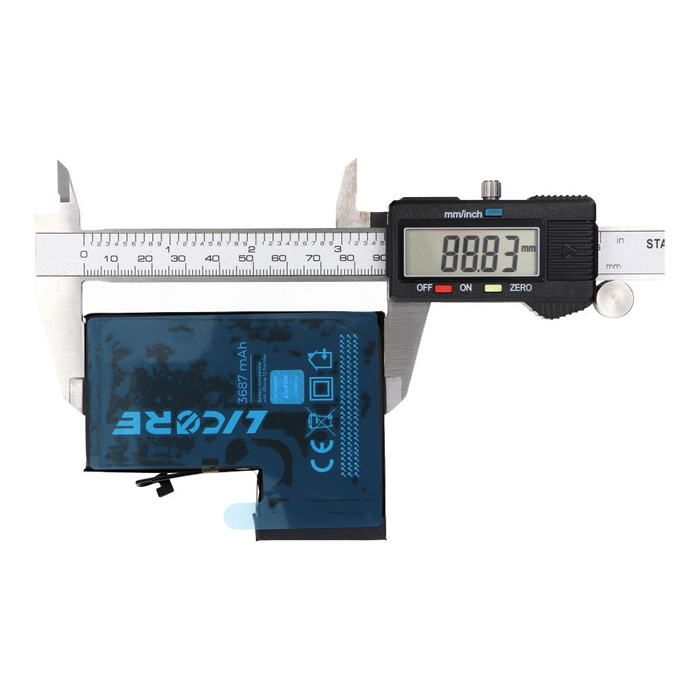 LICORE bateria do IPHONE 12 Pro Max 3687 mAh 