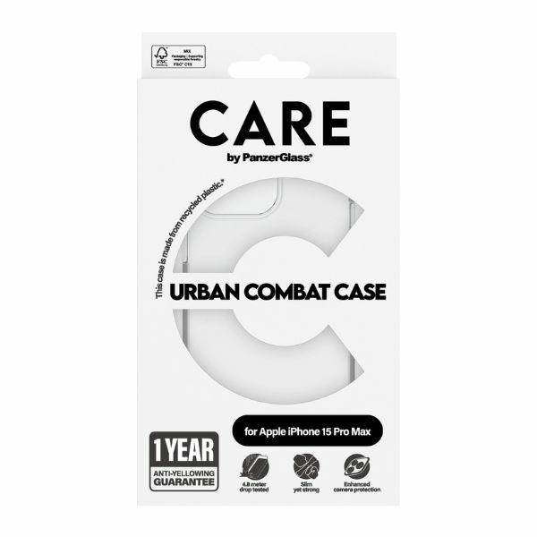 CARE by PanzerGlass Urban Combat Case iPhone 15 Pro Max 6,7"  przezroczysty/transparent 1424