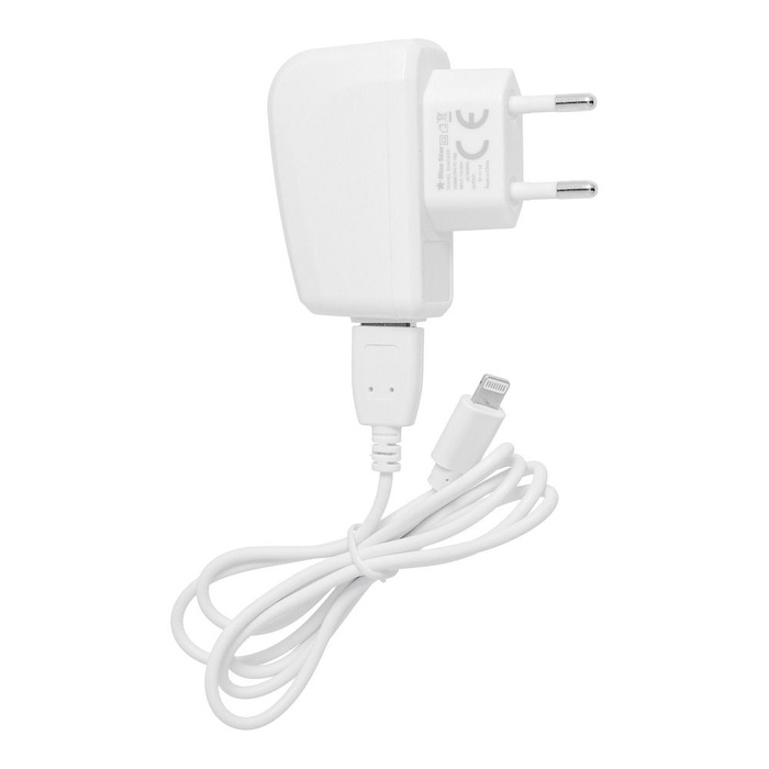 Ładowarka sieciowa do telefonu Blue Star Lite USB A 1A 5W + kabel USB A do Lightning TFK-TC-1095B biała 