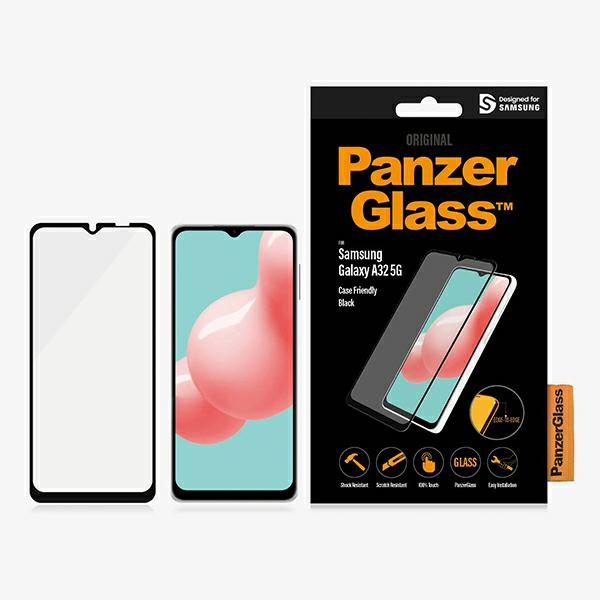 PanzerGlass E2E Regular Samsung Galaxy A33 5G Case Friendly black/czarny