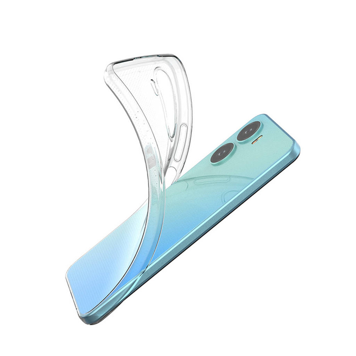 Etui Ultra Clear 0.5mm etui do Vivo Y16 / Vivo Y02s cienki pokrowiec przezroczyste Case