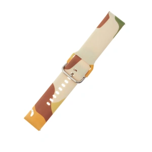 Pasek Strap Moro do Samsung Galaxy Watch 45 / 46 / 47 mm silikonowa bransoletka opaska do zegarka - wzór 16