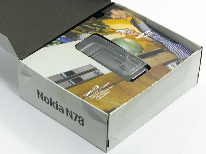 Pudełko NOKIA N78 CD, Kabel, Instrukcja