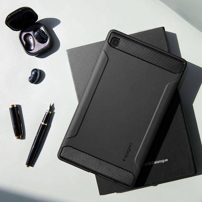 SPIGEN Rugged Armor Galaxy Tab A7 Lite 8.7 T220 / T225 Etui Matte Black Case