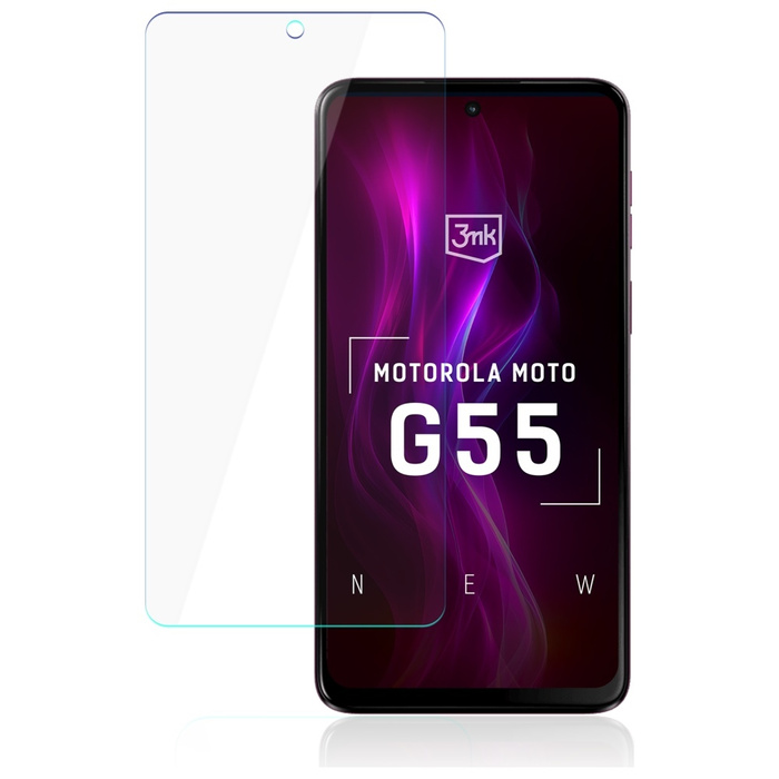 Szkło hybrydowe 3MK Motorola Moto G55 5G FlexibleGlass