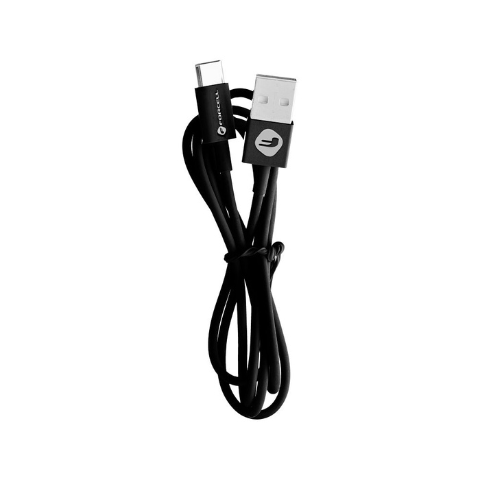 Kabel USB A do USB C Forcell F-Energy 2,1A Tuba 1 m C319 czarny