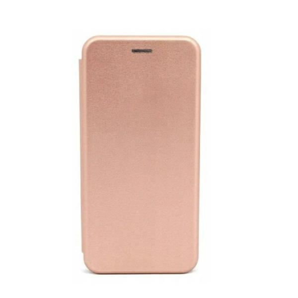 Beline Etui Book Magnetic Xiaomi 12Tróżowo-złoty/rose gold