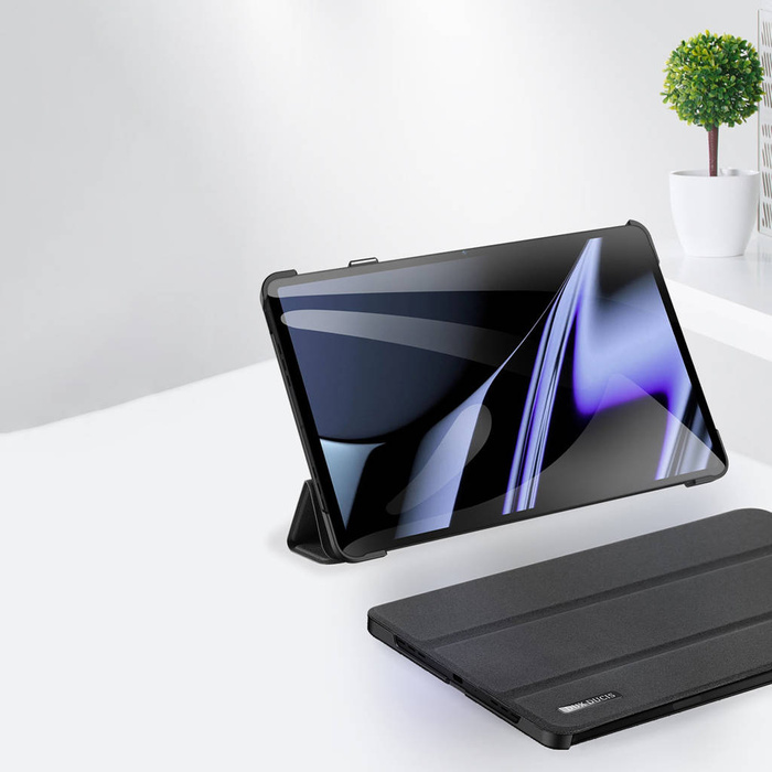 Etui DUX DUCIS Domo składany pokrowiec etui na tablet z funkcją Smart Sleep podstawka Oppo Pad czarny