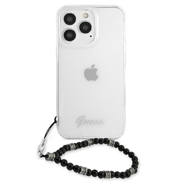 Etui GUESS Apple iPhone 13 13 Pro Black Pearl Bezbarwny Hardcase
