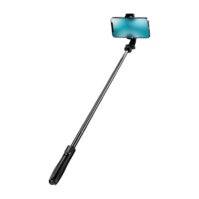 Selfie stick Blue Star L21 tripod z pilotem bezprzewodowym czarny