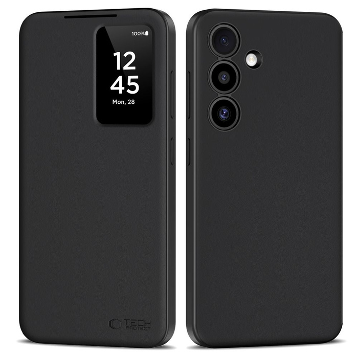TECH-PROTECT SMART WALLET GALAXY S25+ PLUS MATTE BLACK