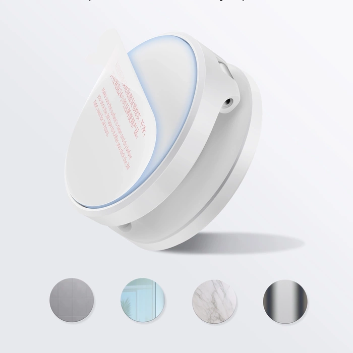 Magnetyczny uchwyt na telefon Baseus MagPro samoprzylepny (biały)