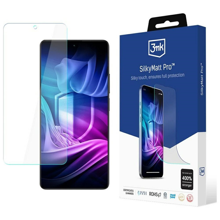 3MK Silky Matt Pro Redmi Note 14 Pro+  Matowa folia ochronna